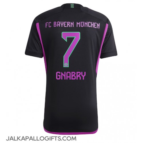 Bayern Munich Serge Gnabry #7 Vieraspaita 2023-24 Lyhythihainen